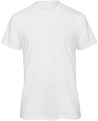 B and C Férfi rövid ujjú póló B&C Sublimation/men T-Shirt -2XL, Fehér