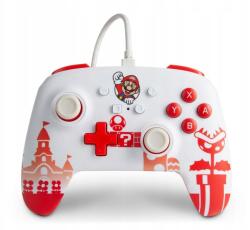 PowerA EnWired Nintendo Switch Mario Red & White (1519186-01) (1519186-01) Gamepad, kontroller