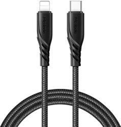 Mcdodo Cablu Fast Charge Type-C la Lightning Black (PD, 1.2m, 20W) (CA-8460) - vexio
