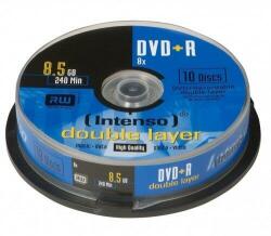 Intenso DVD+R DL, 10 bucati, 8x, 8.5 GB (4311142) - vexio