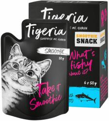 Tigeria 6x50g Tigeria Smoothie snack macskáknak- Csirke & tök