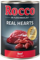 Rocco 6x400g Rocco Real Hearts csirke nedves kutyatáp