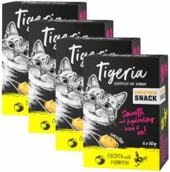 Tigeria 24x50g Tigeria Smoothie snack macskáknak- Csirke & tök