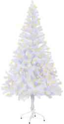 vidaXL Brad de Crăciun artificial cu LED-uri&suport 150 cm 380 ramuri (3077407)