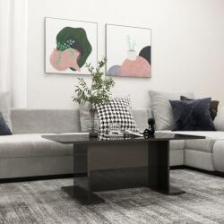 vidaXL Măsuță de cafea, negru extra lucios, 103, 5 x 60 x 40 cm, PAL (806847) Masa de cafea