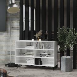 vidaXL Servantă, alb extralucios, 103, 5x35x70 cm, PAL (806046) Comoda