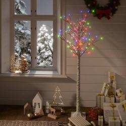 vidaXL Pom Crăciun 140 LED-uri colorat 1, 5 m salcie interior/exterior (328679)