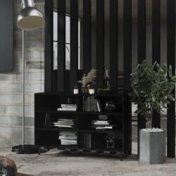 vidaXL Servantă, negru extra lucios, 103, 5x35x70 cm, PAL (806047) Comoda