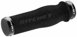 Ritchey WCS Truegrip Ergo Locking bilincses szivacs markolat, 129 mm, fekete, fekete bilinccsel