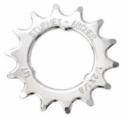 Sturmey Archer 3 körmös hátsó lánckerék, 18T, ezüst színű, sík (0 mm eltolás), 1/8-os láncokhoz (3 mm vastagság)