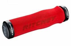 Ritchey WCS Locking bilincses szivacs markolat, 130 mm, piros, fekete bilinccsel