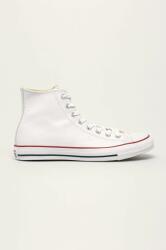 Converse teniși de piele bărbați, culoarea alb 99KK-OBM043_00X