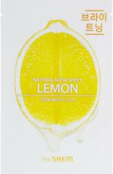The Saem Mască din țesătură cu lămâie pentru față - The Saem Natural Lemon Mask Sheet 21 ml Masca de fata