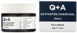 Q+A Mască de față Detox - Q+A Activated Charcoal Face Mask 50 g