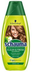 Schauma Șampon pentru păr normal Măr verde și urzică - Schwarzkopf Schauma Clean & Fresh Shampoo With Green Apple & Nettle 400 ml