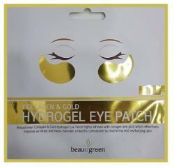 BeauuGreen Patch-uri hidrogel pentru ochi - BeauuGreen Collagen & Gold 2 buc