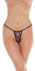  Amorable csipkés mini tanga (fekete) - ovszer-vasarlas