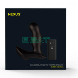 Nexus Beat prosztata stimuláló és perineum vibrátor, távirányítóval - ovszer-vasarlas
