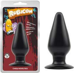 Chisa-novelties Rubicon anál dildó (nagy méret - fekete) - ovszer-vasarlas