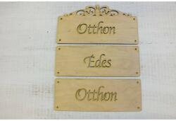 Otthon édes otthon fa táblák