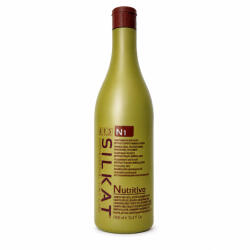BES Silkat N1 Nutritivo Tápláló sampon száraz és sérült hajra 1000ml