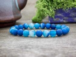 R. M. ékszer Csörgedező kis patak achát ásvány karkötő (11698-RM-16)