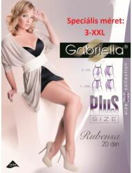 Gabriella Harisnya Rubensa PLUS SIZE 20den - XXL Short harisnyanadrág