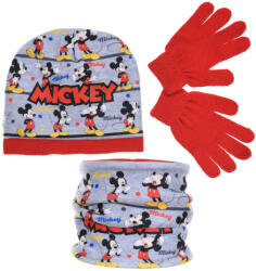 Mickey egér és barátai Mickey szürke sapka-sál szett (nsc-hs4267sz-54)