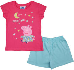 Peppa Pig Peppa pink-kék pizsama (nll-pep-3-008-128)