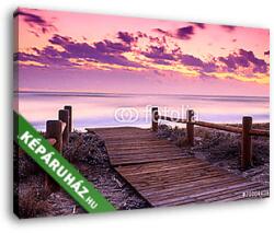  Vászonkép: Premium Kollekció: Sunset strand(30x20 cm)