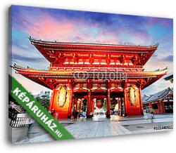 Vászonkép: Premium Kollekció: Tokió - Japán, Asakusa templom(30x20 cm)