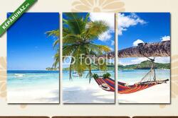 Többrészes Vászonkép, Premium Kollekció: Seychellenurlaub(125x70 cm, L01)