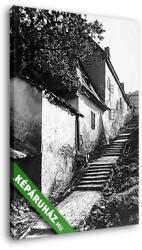 Vászonkép: FORTEPAN: Tabán Kőműves lépcső (1928)(85x115 cm)