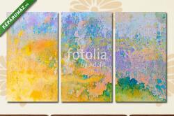 Többrészes Vászonkép, Premium Kollekció: Abstract colorful background with holi paint powder(125x70 cm, L01)