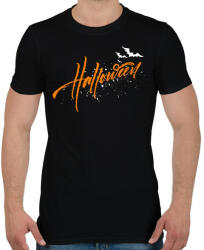 printfashion Boldog Halloweent 3 - Férfi póló - Fekete (5552134)