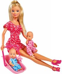 Simba Toys Steffi Love Babysitter baba gyerekekkel (105730211)
