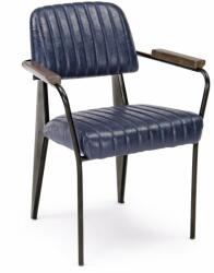 Bizzotto NELLY vintage kék szék karfával