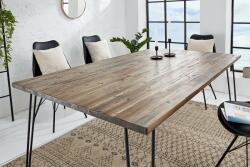 Invicta SCORPION barna akác étkezőasztal 160cm