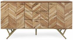 Bizzotto Homemotion RAIDA barna akácfa tálalószekrény - dodo - 411 900 Ft