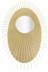 Mauro Ferretti GLAM EYE arany és tükröződő vas falitükör