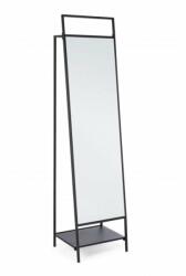 Bizzotto EKBAL fekete acél álló tükör