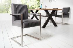 Invicta BIG ASTON szürke 100% polyester szék 55x60x90