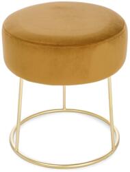 Bizzotto CLARISSA sárga puff 35cm átmérő