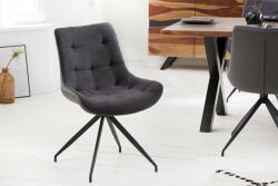 Invicta DIVANI sötétszürke 100% polyester szék 57x61x86