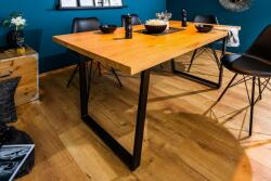 Invicta LOFT barna mdf étkezőasztal 160cm