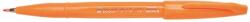 Pentel Marker caligrafic Brush Pen Touch Pentel portocaliu PESES15CF (PESES15CF)