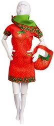 Dress Your Doll Set de croitorie haine papusi Couture Twiggy Strawberry (PN-0164651)