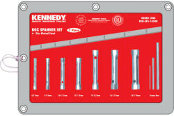 Kennedy Csőkulcs készlet 6-19 mm hajtószárakkal, 7 részes (KEN5811450K) - praktikuskft
