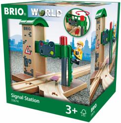 BRIO Statie De Tren Cu Semnale - Brio (33674)