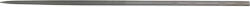 KENNEDY 140 mm (5.1/2") kerek tűreszelő (2 vágás - félsimító) (KEN0315220K) - praktikuskft